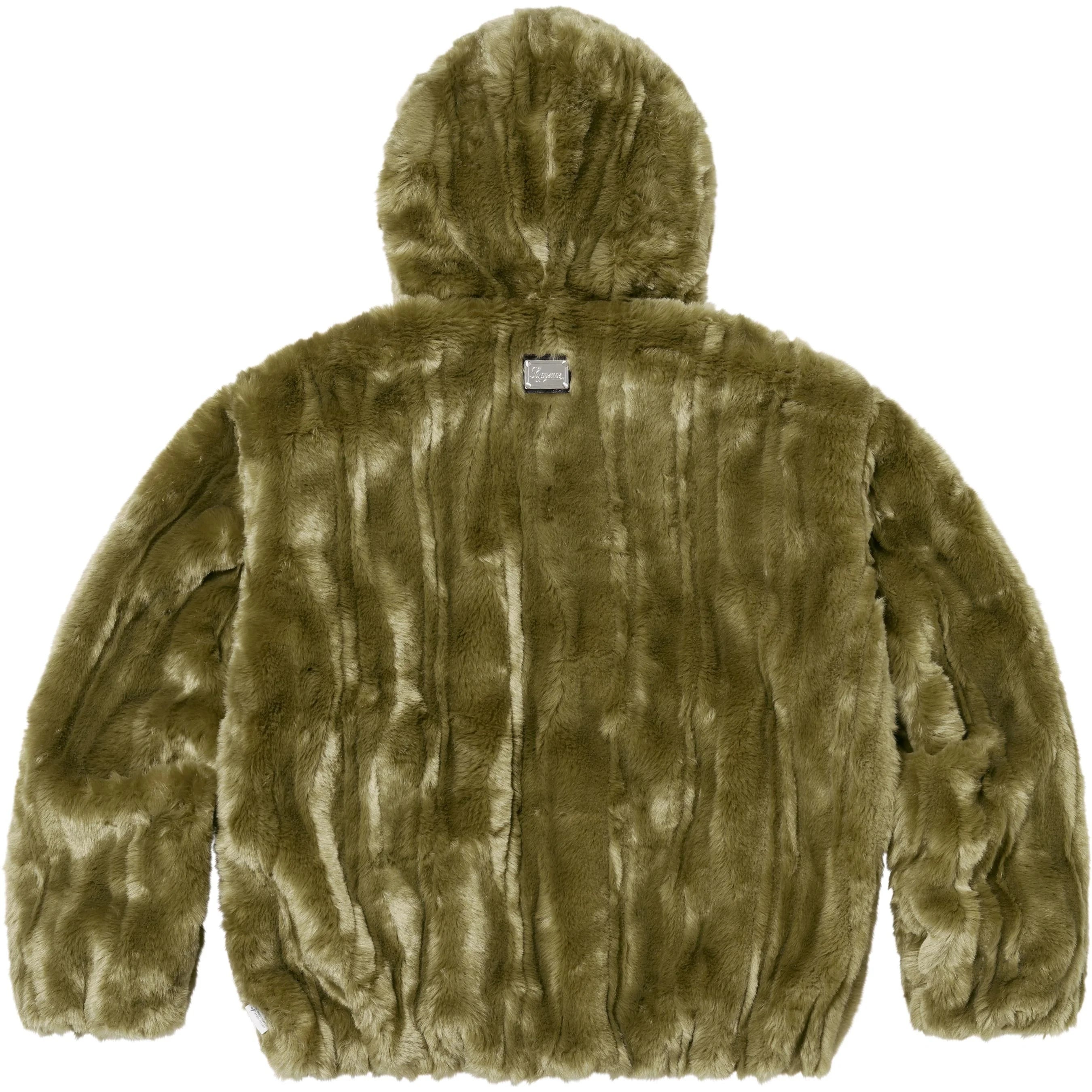 Faux Fur Hooded Jacket view 14